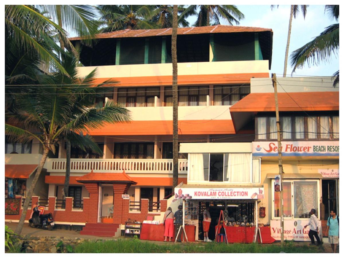 Seaflower Beach Resort Kovalam Kültér fotó